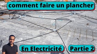 réaliser un plancher en électricité partie 2 [upl. by Haldeman]