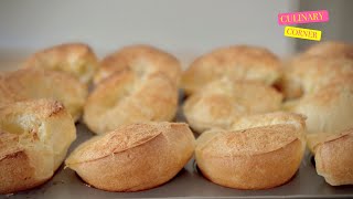 Popovers Recipe ll Easy Popovers Recipe ll Gruyere Popovers [upl. by Annahsed621]