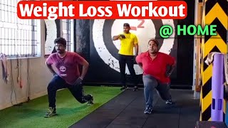 Weight Loss Workout  Home  Indraja amp Navindar  Beginner  Tamil  RD Fitness  Tamil [upl. by Lyndel]