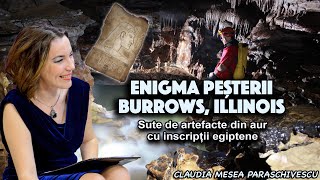 Enigma Pesterii Burrows Illinois  Sute de artefacte din aur cu inscriptii egiptene [upl. by Auka]