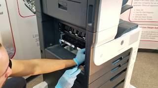 HP Laserjet M712 M725 Fuser Maintenance Kit Installation  Reset Instructions VIDEO [upl. by Philis]