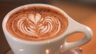 How to Use Chocolate Powder  Latte Art [upl. by Woodhouse]