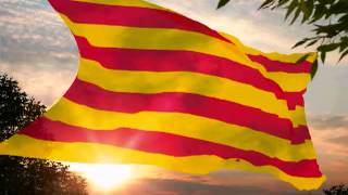 National Anthem of Catalonia  Els Segadors Himne Nacional de Catalunya [upl. by Eelyam]