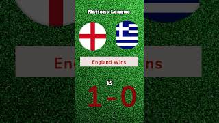 UEFA National League England vs Greece predictionfootball soccer uefa england greece [upl. by Oirottiv]