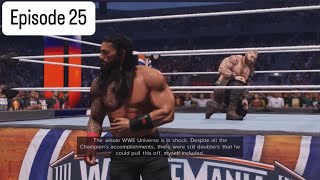 WWE 2k24 MyRise Episode 25 The Final Episode The Viking Loki Vs The Tribal Chief Roman Reigns 🤩🤩 [upl. by Garwin]