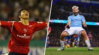 20 GOLAZOS IMPRESIONANTES DE SERGIO “KUN” AGÜERO EN SU CARRERA [upl. by Joyann]