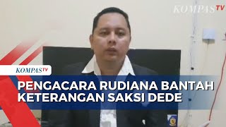 Kuasa Hukum Iptu Rudiana Keterangan Dede Tidak Benar dan Fitnah [upl. by Ylirama]