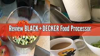 Review BLACKDECKER Food Processor [upl. by Tila]