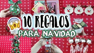 DIY 10 REGALOS FÁCILES Y ECONÓMICOS PARA ESTA NAVIDAD  Evelynlugod [upl. by Peednam]