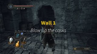 Dark Souls 2 Illusory Wall Locations  Lost Bastille [upl. by Atil]