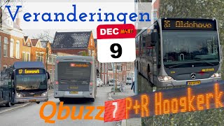 Wijzigingen OV Groningen stad Qbuzz [upl. by Leafar103]