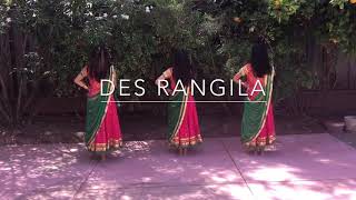 Des Rangila  Independence Day Dance [upl. by Haneen]