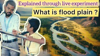 What is a flood plain  Class 6 Geography [upl. by Nnaj]