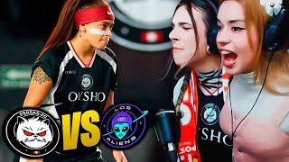 PERSAS FEMENIL vs LAS ALIENS FC  Queens League Americas  JORNADA 8 [upl. by Rusell]