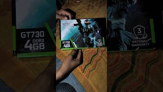 aarvex nvidia geforce gt 730 4gb ddr3 graphics card unboxing [upl. by Gage726]