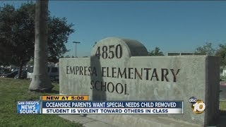 Parents angry because Vista School District wont remove violent special needs student from class [upl. by Anikram]