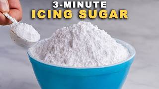 How to Make Icing Sugar in 3 Minutes [upl. by Siblee]