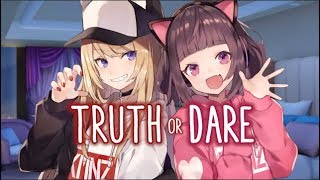 【Nightcore】→ Truth Or Dare  Switching Vocals   Lyrics [upl. by Ardine]