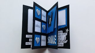 DIY Scrapbook for Best FriendHow to Make ScrapbookArtCraftByTulsi [upl. by Romito]