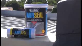 How to waterproof roofs and walls  Alcolin Rainseal [upl. by Grantley]