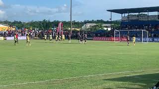 Schoolboy Football 2024 DeAndre WrightBarnett of STETHS with another beauty against Munro College [upl. by Essila]