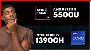 AMD Ryzen 5 5500U vs Intel Core i9 13900H Comparison [upl. by Uy834]