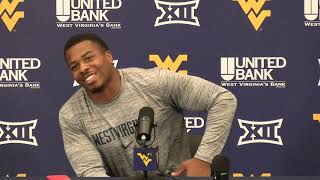 WVU Football Josiah Trotter Press Conference  Aug 9 2024 [upl. by Calesta]