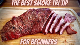 Best way to smoke a beef tri tip on pellet grills  Traeger grill recipe [upl. by Sydel993]