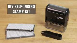 ExcelMark SelfInking DIY Stamp Kit A2359 [upl. by Joni]