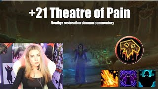 21 Theatre of Pain resto shaman with commentary [upl. by Yulma978]