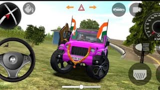 Dollar  Songs Modified Mahindra Pink Thar  Night Village Off Roading  Android Gameplay [upl. by Nnairahs74]