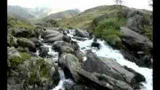 Glacial landform Corrie Snowdonia Wales [upl. by Skylar994]