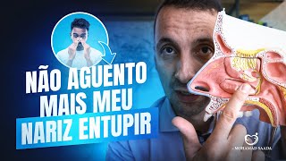 NÃO AGUENTO MAIS O MEU NARIZ ENTUPIDO O QUE FAZER E COMO RESOLVER [upl. by Amandy]