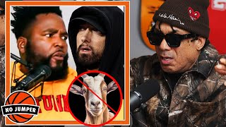 Benzino on Dr Umar Saying Eminem Cant Be the GOAT [upl. by Klenk809]