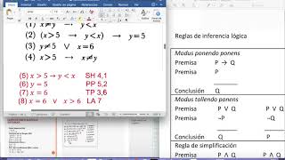 Demostraciones lógicas [upl. by Oynotna342]