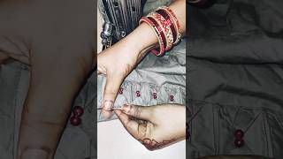 Kya Karen jab sleeve ki lambai kam pad jaaye banai yah design badhaen lambaishorts 😊😊 [upl. by Evilc]