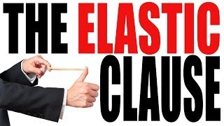 The Elastic Clause Explained in 3 Minutes The Constitution for Dummies Series [upl. by Llerrat650]