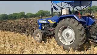 TRAKSTAR 550 tractor on working without driver [upl. by Enyawal]