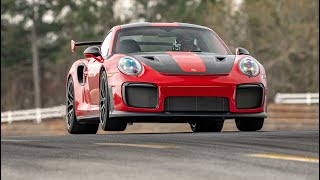 Porsche 911 GT2 RS Record Lap at Road Atlanta – Highlight Film with Randy Pobst Onboard Camera [upl. by Marylynne]