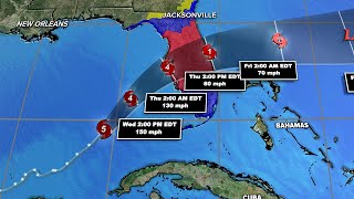 Hurricane Milton forecast 5 am on Oct 9 2024 [upl. by Talmud107]