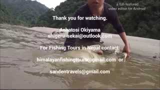 Goonch Fishing Nepal 2014 [upl. by Trefor]