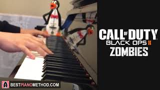 Black Ops 2 Zombies  Theme Song Piano Cover [upl. by Kushner723]