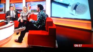 Beardyman Interview on BBC Breakfast News [upl. by Fan]