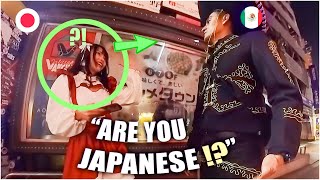 Mexican guy SHOCKS EVERYONE speaking FLUENT Japanese and more  Tokyo Shibuya Halloween 2023 [upl. by Helyn]