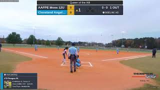 Cleveland Angels 12 vs AAFPE Moss 12U 20241102 [upl. by Doelling476]