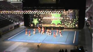 Millers Cheer Stars Senior Platinum Hershey PA April 12 2014 942am [upl. by Ynney]