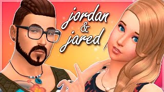 Los Sims 4 ¡CÁMBIAME  JORDAN amp JARED Makeover [upl. by Echikson]