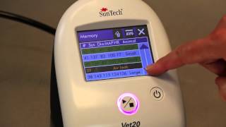 SunTech Vet20 Reviewing BP Measurement Results 4 of 4 [upl. by Atiuqam]