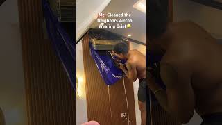 Beautiful Boy Cleaned aircon bernald shortvideo foryou [upl. by Brodeur359]