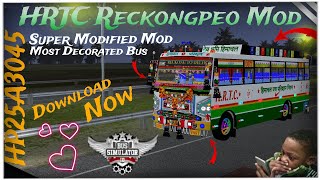 HRTC Reckongpeo Bs4 bus mod for bussid 🥰😍❤️ Download Now link in description 👀💕bussid [upl. by Minnnie]